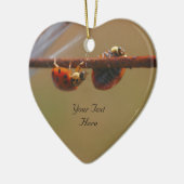 Ladybugsのかわいい自然オーナメント セラミックオーナメント (左)