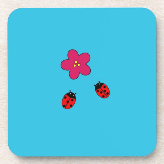Ladybugsコースター(懸命プラスチック) コースター (正面)