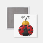 LADYBUGSロッカー磁石，冷蔵庫 マグネット (正面/裏面)