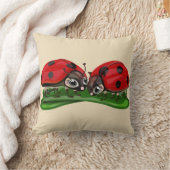 Ladybugs クッション (ブランケット)