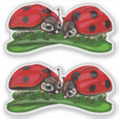Ladybugs  シール (正面)