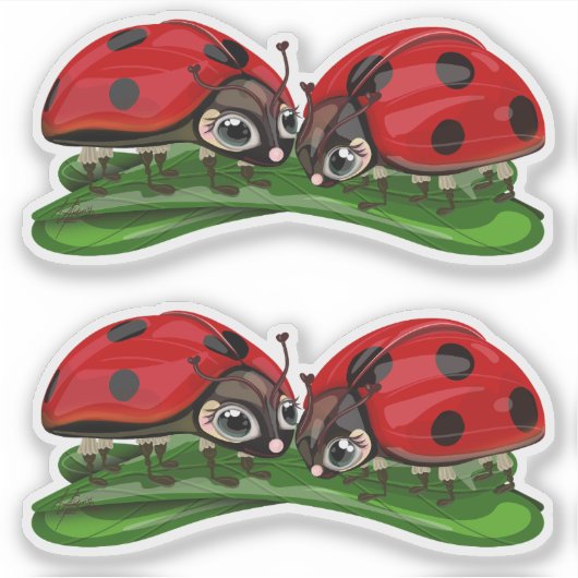 Ladybugs  シール (正面)