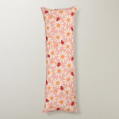 Ladybugs and Daisies ボディピロー (裏面 (縦))