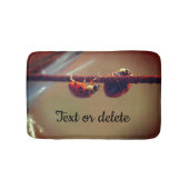 Ladybugs Balancingクローズアップパーソナライズされた バスマット (正面)