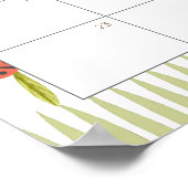 Ladybugs Green Guess The Due Date Calendar ポスター (角)