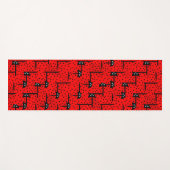 Ladybugs hstle -おもしろいラディバグパターン ヨガマット (正面(横))