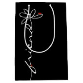 Ladybugs on Doddleデイジーfor Friend ミディアムペーパーバッグ (正面)