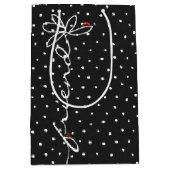 Ladybugs on Doddleデイジーfor Friend ミディアムペーパーバッグ (正面)