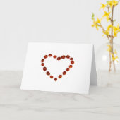 ladybugsheart カード (黄色い花)