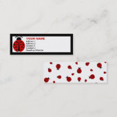 ladybugz. スキニー名刺 (正面/裏面)