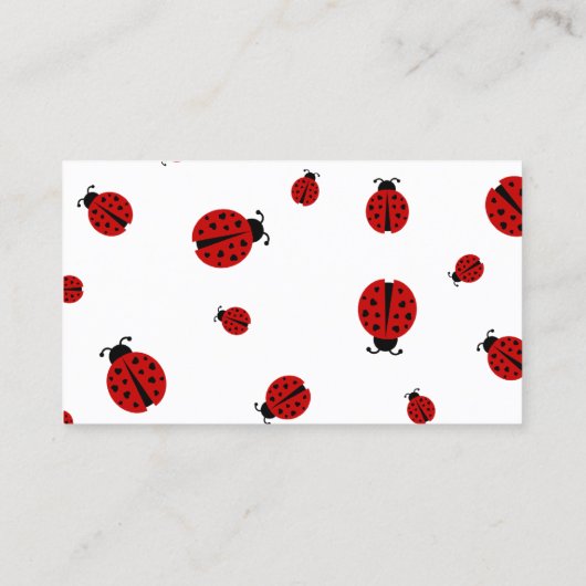 ladybugz. 名刺 (裏面)