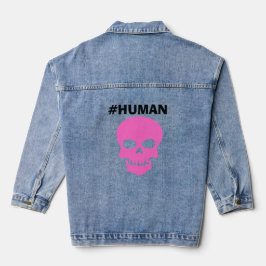 Lady's #HUMAN Long Sleeve Denim Jacket デニムジャケット