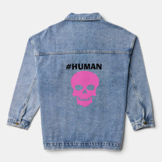 Lady's #HUMAN Long Sleeve Denim Jacket デニムジャケット