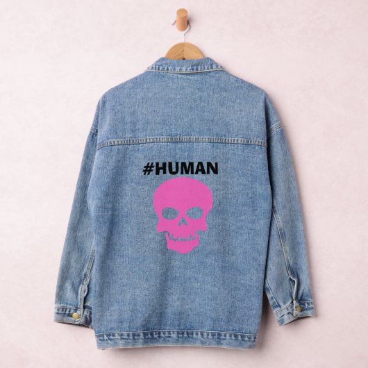 Lady's #HUMAN Long Sleeve Denim Jacket デニムジャケット (ハンガー)