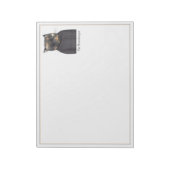 LADY'S MAID CAT 11x8.5メモ帳 ノートパッド (回転)
