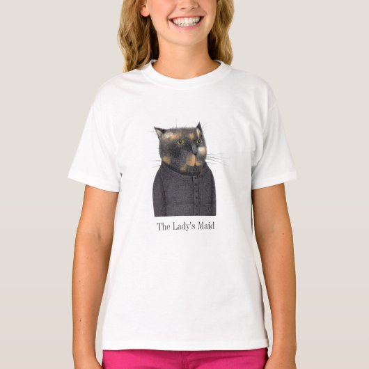 LADY'S MAID CAT GIRLS'Basic Tシャツ (正面)