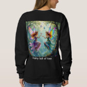 Lady's sweet shirt スウェットシャツ (裏面)