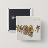 Ladysmithのリーグの選手からの町の監視 缶バッジ (正面&裏面)