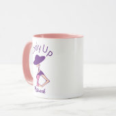 LadyUpコーヒーマグロゴ マグカップ (正面左)