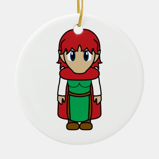 LaekinnおよびIorekua セラミックオーナメント (正面)