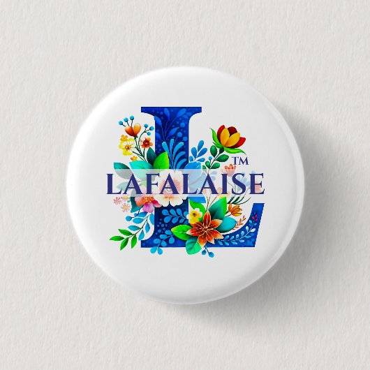 LAFALAISE ボタン スタイル No. 350821 缶バッジ (正面)