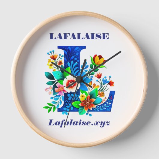 LAFALAISE FAMILY 時計 #280620 (正面)