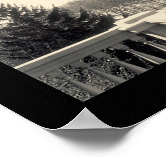 Lafayette IN Purdue写真1910 ポスター (角)