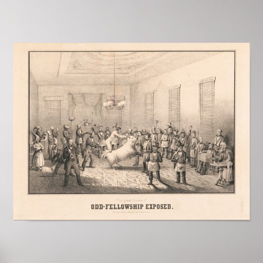 Lafayette Lodge - Odd Fellows Exposed Poster ポスター (正面)