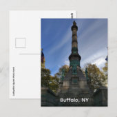 Lafayette Square Monument Postcard ポストカード (正面/裏面)