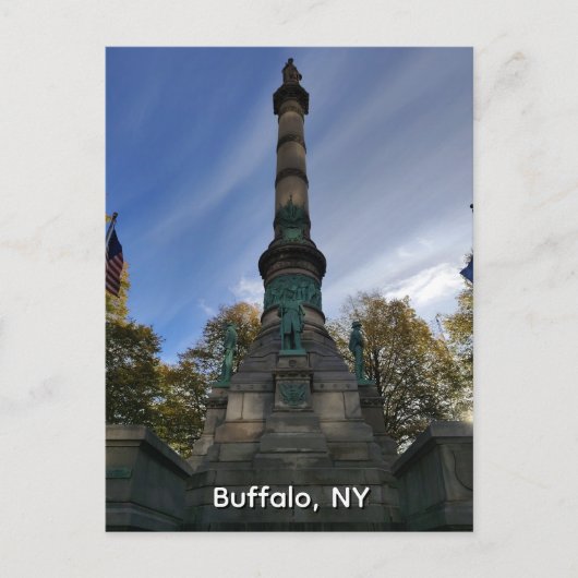 Lafayette Square Monument Postcard ポストカード (正面)