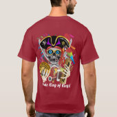 Lafitte海賊すべてのスタイルメンズ眺めのヒント Tシャツ (裏面)