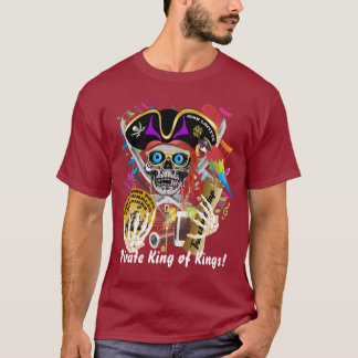 Lafitte海賊すべてのスタイルメンズ眺めのヒント Tシャツ