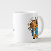 Lag Is My Enemy Coffee Mug – Custom Gamer Gift ジャンボコーヒーマグカップ (正面右)