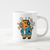 Lag Is My Enemy Coffee Mug – Custom Gamer Gift ジャンボコーヒーマグカップ (右)