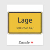 Lage Aufkleber Sticker Autoaufkleber シール (シート)