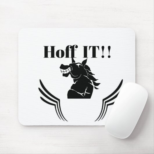 Laghhing horse mouse pad マウスパッド (マウス)