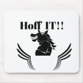 Laghhing horse mouse pad マウスパッド (正面)