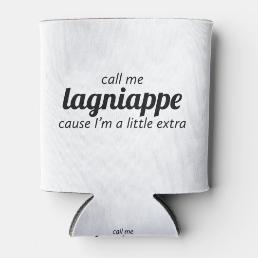 Lagniappeに電話する 缶クーラー (正面)