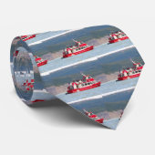 Lagoの灰色、パタゴニア、チリのボート ネクタイ (ロール)