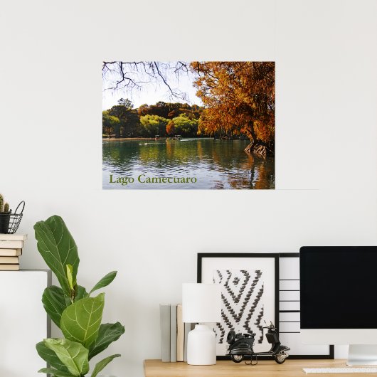 Lago Camecuaroポスター ポスター (ホームオフィス)