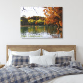 Lago Camecuaro Canvas Print キャンバスプリント (インサイチュ (寝室))