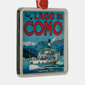 Lago di Como メタルオーナメント (右)