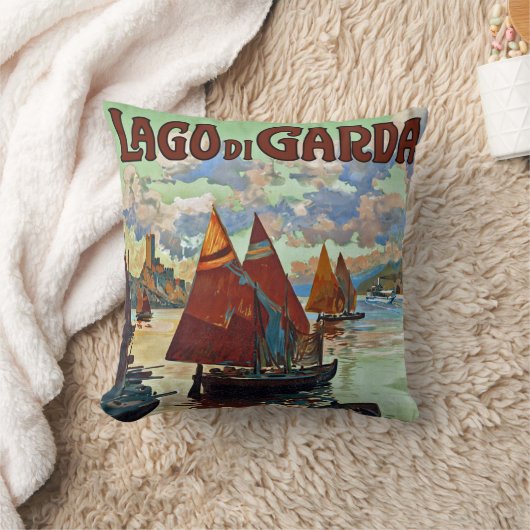 Lago di Garda クッション (ブランケット)