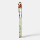 Lago di Garda, Lake Garda，イタリアのヴィンテージ旅行， L Case-Mate iPhoneケース (裏面 / 左)