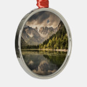 Lago Di Landro Durrenseee、イタリア メタルオーナメント (右)