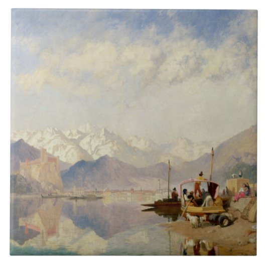 Lago Maggiore、市日の記憶の タイル (正面)