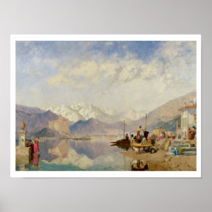 Lago Maggiore、市日の記憶の ポスター