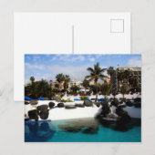 Lago Martianez、プエルト・デ・ラ・クルス、テネリフェ、スペイン ポストカード (正面/裏面)