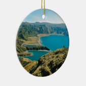 LagoaはFogo、アゾレスをします セラミックオーナメント (右)