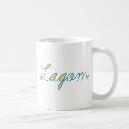 Lagom コーヒーマグカップ (右)